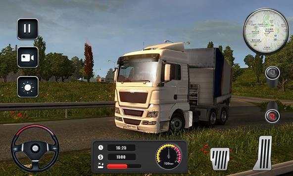Heavy Big Truck Driving Simulator 3D screenshot 3