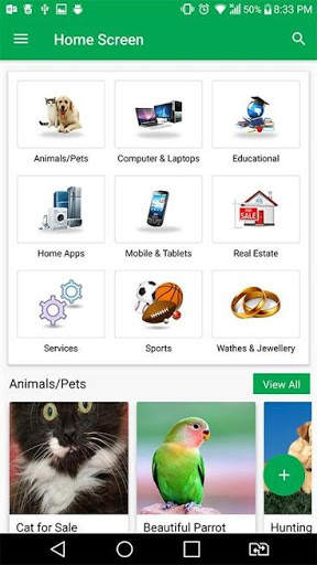 Classified App screenshot 1