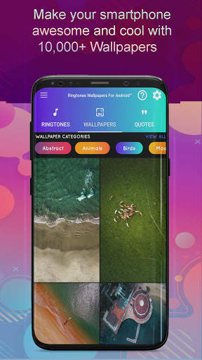 Ringtones Wallpapers For Android™ screenshot 2