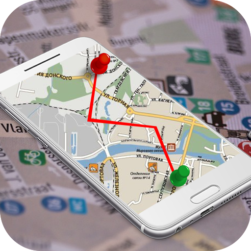Voice GPS Driving - GPS Navigation &amp; Tracker आइकन
