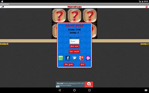 PhotoPairs. Memory game. screenshot 15