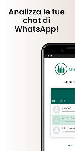Chat Analyzer per WhatsApp screenshot 1