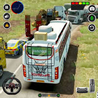 game sopir bus nyata 3d logo