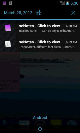 seNotes Plus - notes widget screenshot 5