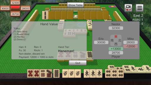 Riichi Mahjong screenshot 4