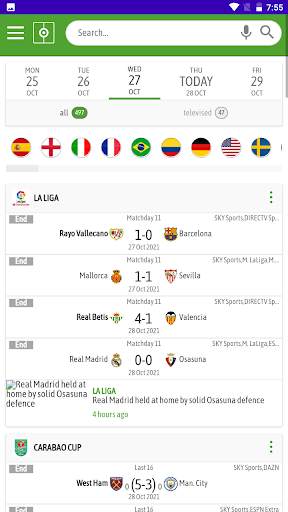 Live TV - Football Live TV screenshot 5