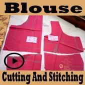 Blouse Cutting &amp; Stitching Step By Step Video 2018 icon