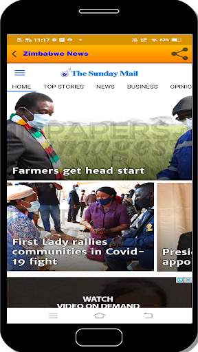 Zimbabwe News Online screenshot 6