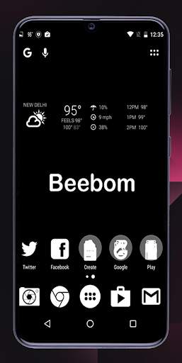 Launcher and fingerprint screenshot 3