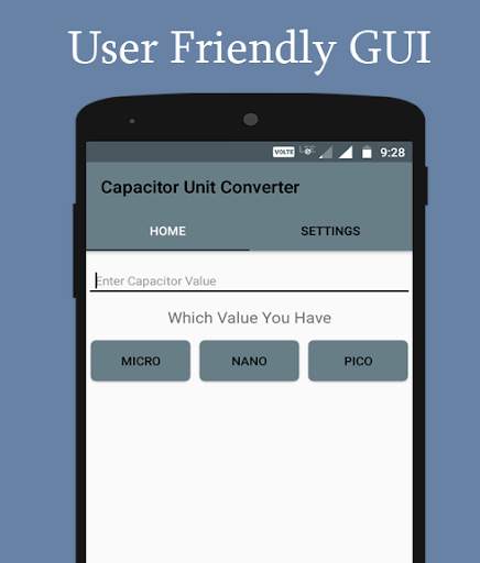 Capacitor Unit Converter screenshot 4