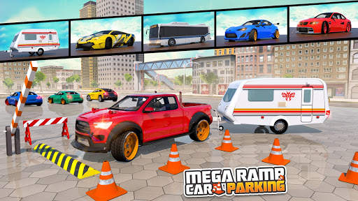 Mega Ramp Car Parking: New Car Games Racing Stunts screenshot 5