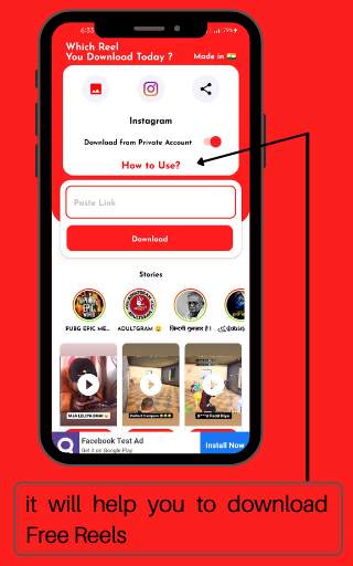 Reels Video Downloader for Instagram 🇮🇳 screenshot 4
