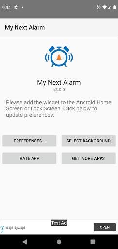 My Next Alarm - Widget screenshot 3