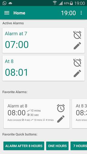 Smart Alarm Free screenshot 1