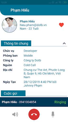 Boost Sales -  CRM cho thiết bị di động screenshot 5