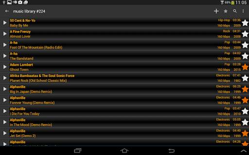 MP3-DJ the MP3 Player 2 تصوير الشاشة