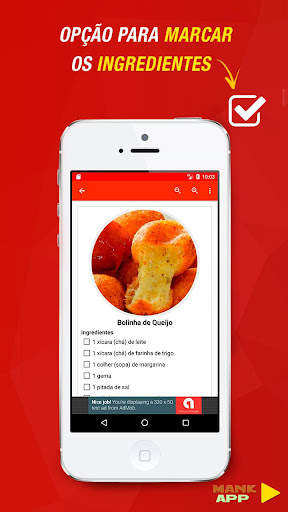 Receitas de Doces e Salgados screenshot 3