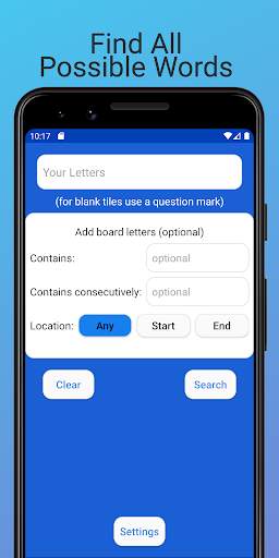 Word Cheats for Scrabble & WWF screenshot 1