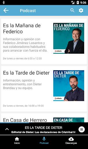 esRadio screenshot 2