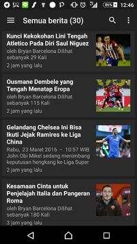 berita bola terbaru screenshot 2