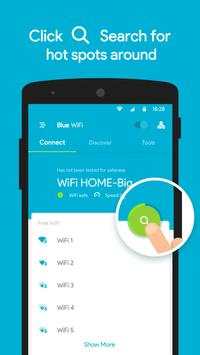 Blue WiFi screenshot 1