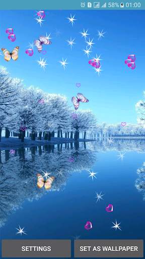 Winter Snow Live Wallpaper screenshot 8