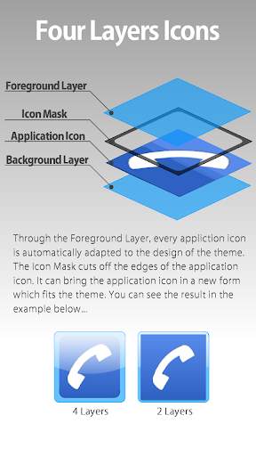 Button Theme 4 Apex Launcher screenshot 4