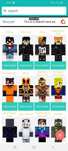 Minecraft 3D Skin screenshot 3