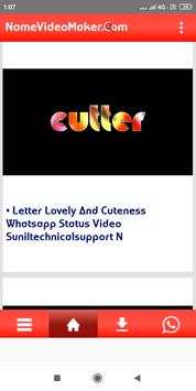 Name Video Maker screenshot 5