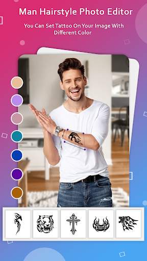 Man Hairstyle Photo Editor - Beard,Mustache Editor screenshot 6