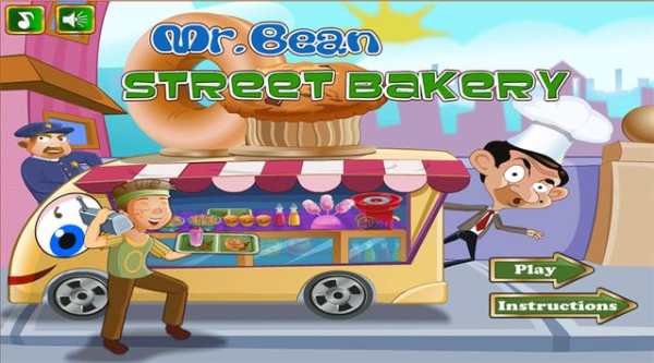 Mr Bean Street Bakery - Free games screenshot 1