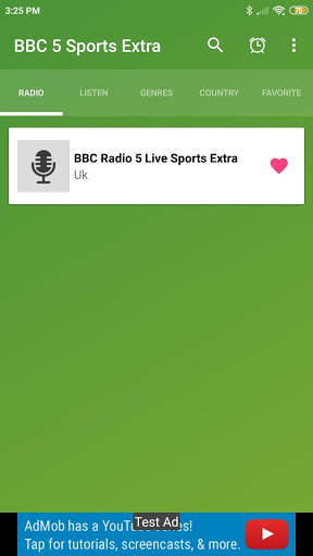 Uk BBC Radio 5 Live Sports Extra App fm screenshot 1