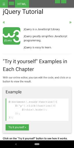 W3 Schools Tutorials offline screenshot 6