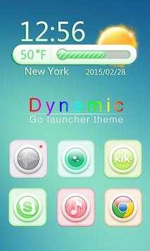 Dynamic GO Launcher Theme screenshot 1