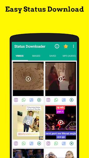 Status Viewer And Downloader | Video Status to MP3 2 تصوير الشاشة