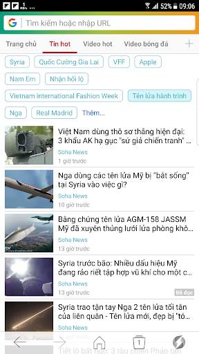 SFive Browser - Trình duyệt nhanh & an toàn screenshot 2