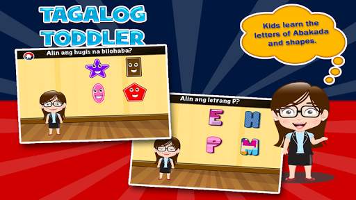 Tagalog Toddler Games for Kids screenshot 2