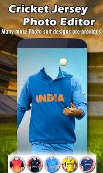 Cricket Jersey Photo Editor screenshot 2