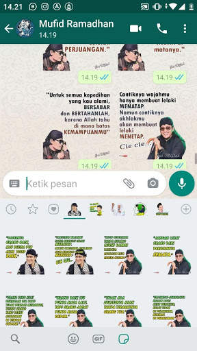 Stiker WA Nasihat Ulama screenshot 3