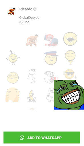 Animated memes Stickers for WhatsApp 2021 screenshot 5