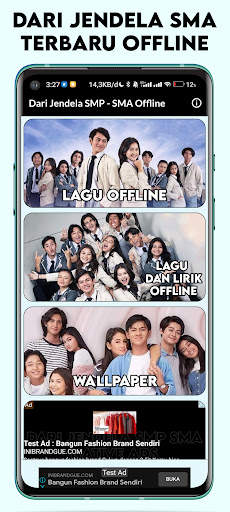 Lagu Lirik OST Dari Jendela SMP SMA Offline screenshot 1