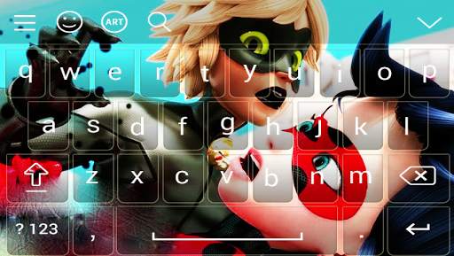 ladibug Noir keyboard screenshot 1