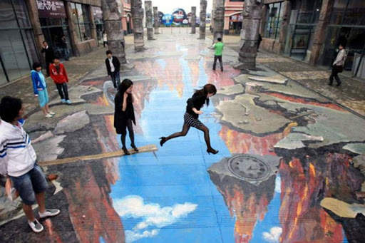 3D Funny Pictures - Street Art screenshot 2