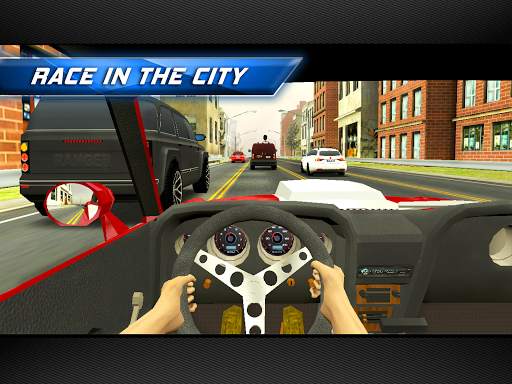 Racing in City: In Car Driving screenshot 5