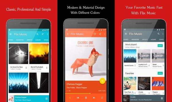 Flix music player screenshot 4