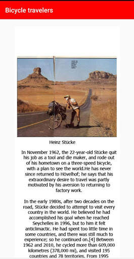 Bicycle travelers screenshot 4