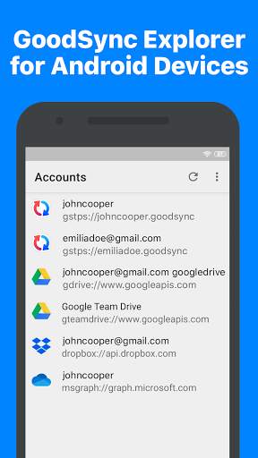 GoodSync Explorer screenshot 1