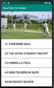 New Field for Cricket screenshot 1