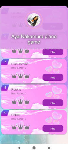 Aya Nakamura piano game 2021 screenshot 5