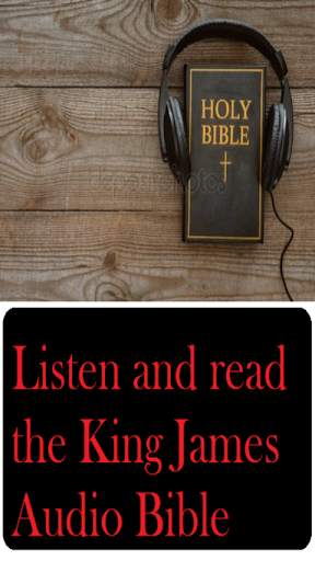 King James Audio Bible Free - KJV Audio Offline screenshot 1
